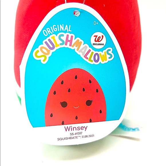 WINSEY ๐ | Squishmallows Watermelon 8โ Plush 2021 - Picture 5 of 7